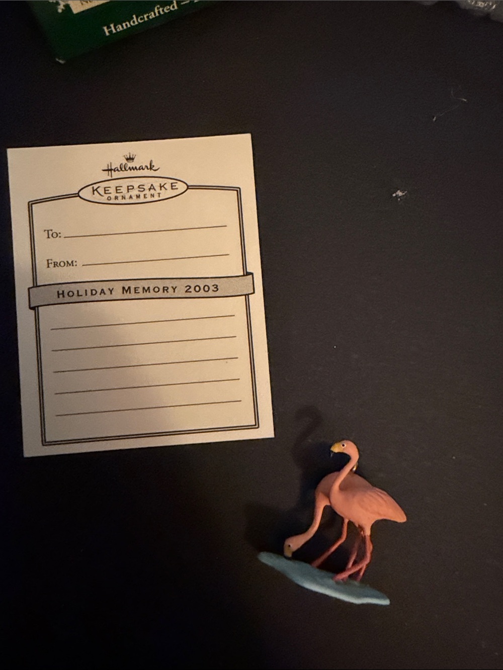 Hallmark Keepsake Miniature ‘Lawn Patrol’ Flamingo Ornament - Picture 14 of 15
